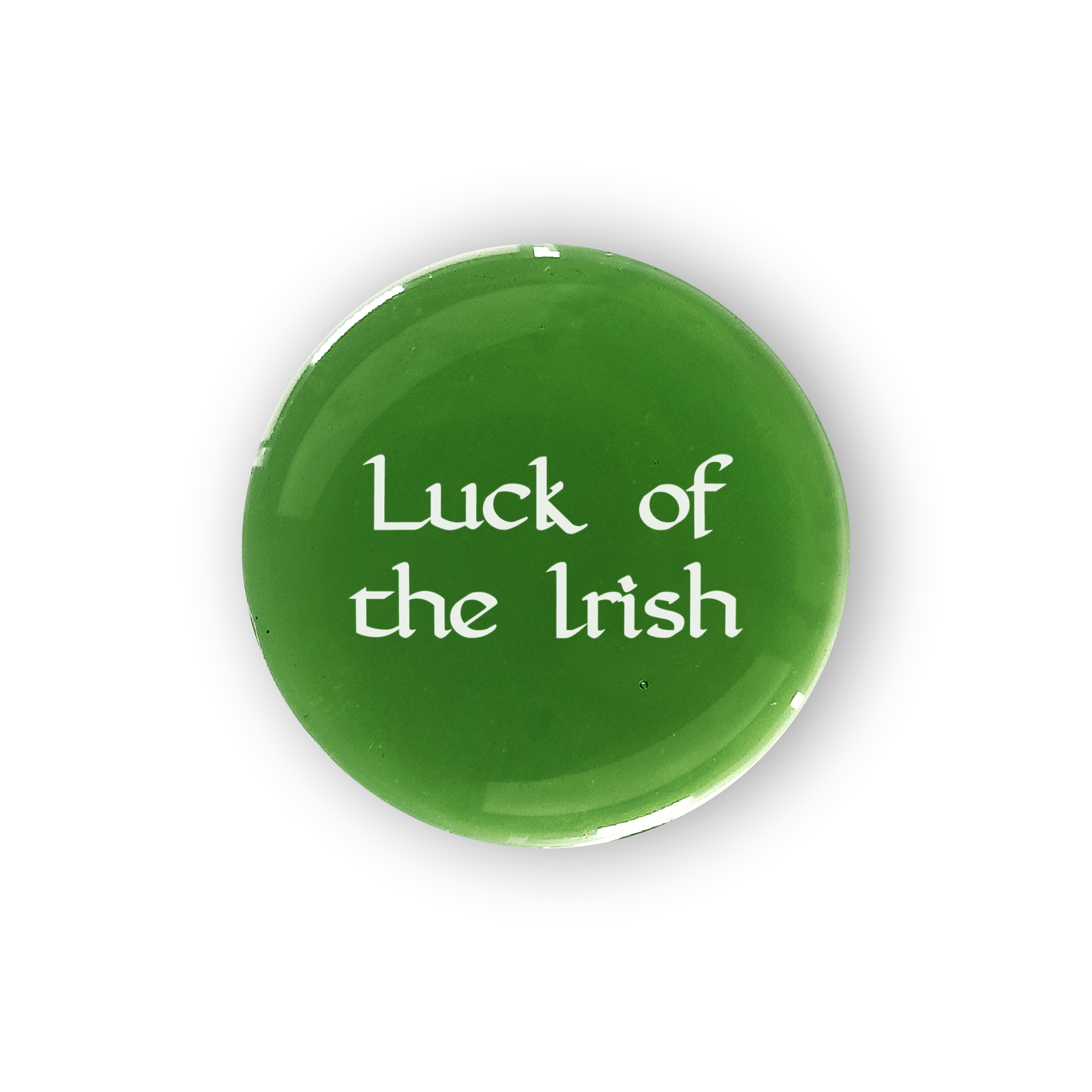 Lifeforce Glass, Inc. - Wholesale Keepsake Coin/Token - Irish Assortment of Glass Stones, 100 Imprinted Word Stones13