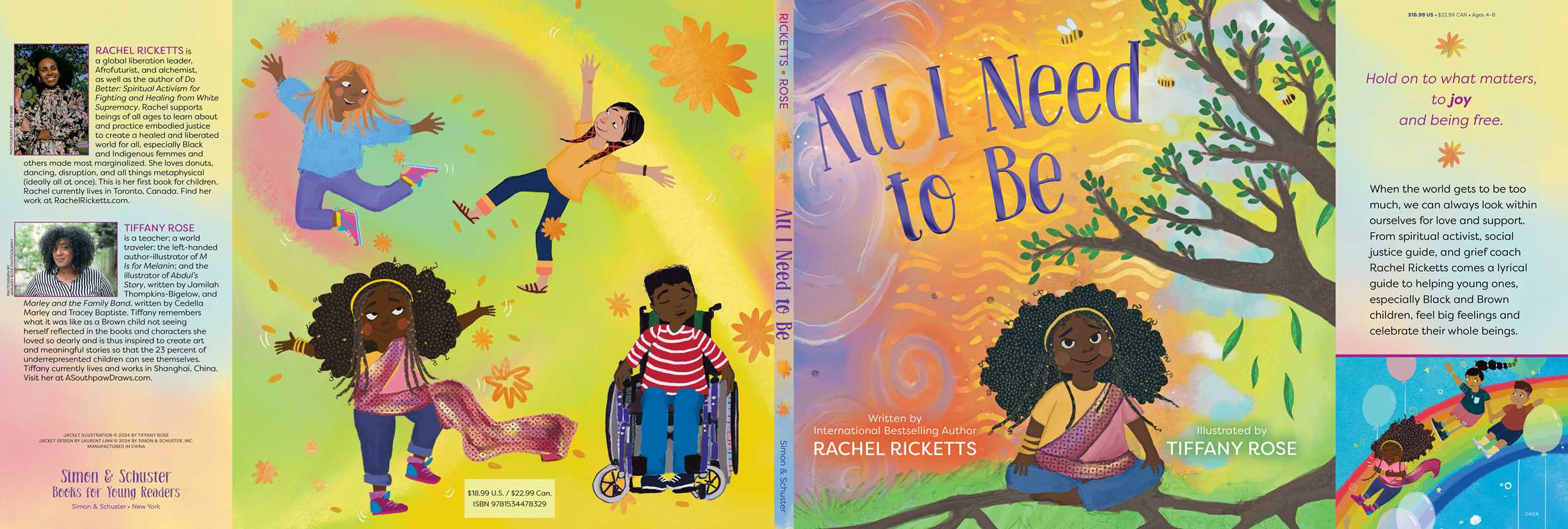 Simon & Schuster - Wholesale Preschool Book (3-5) - All I Need to Be by Rachel Ricketts1