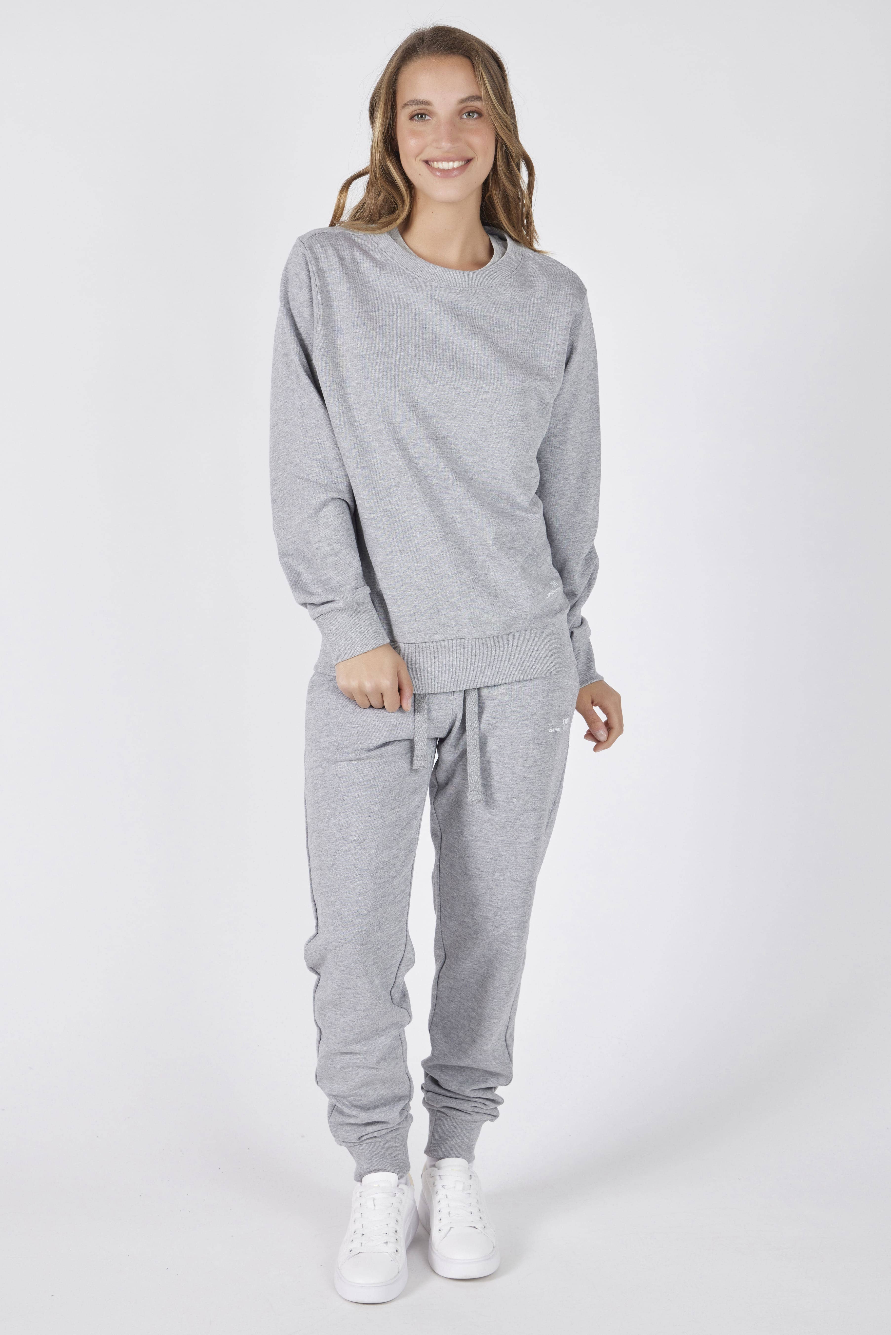 OWN OFF WITH NATURE - Wholesale Lounge Set - Women's - Crewneck Fleece Sweatshirt Set + Fleece Joggers2