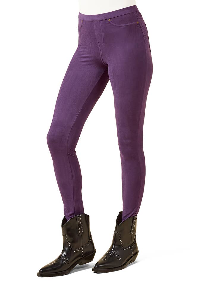 MeMoi Microsuede Leggings for wholesale by Infinity Classics International Inc.
