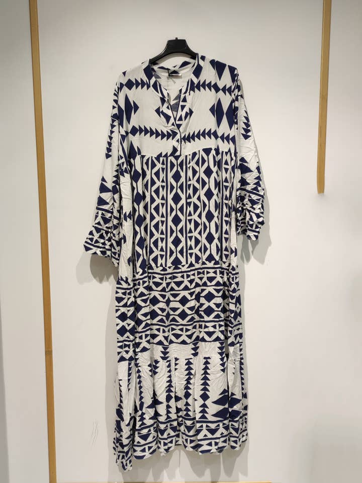 Pomelo paris – Großhandel Kleid – Damen – ELMO langes Sommerkleid 02 - PE256