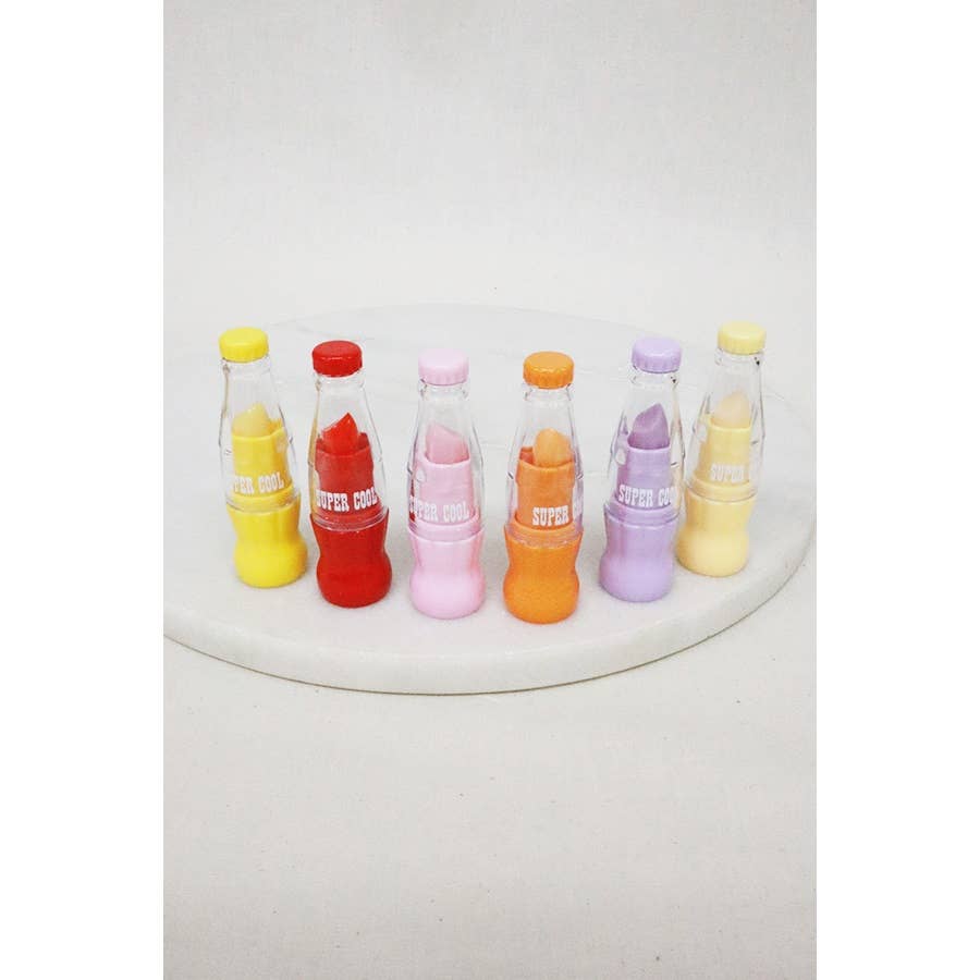 MIX COLOR 24-Pcs Soda Bottle Lip Gloss for wholesale on Faire3