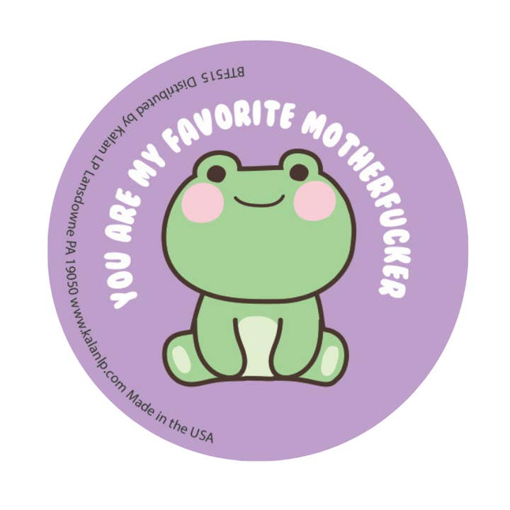 BTF515 Tu es mon enfoiré préféré Bouton 1,5" pour la vente par Kalan