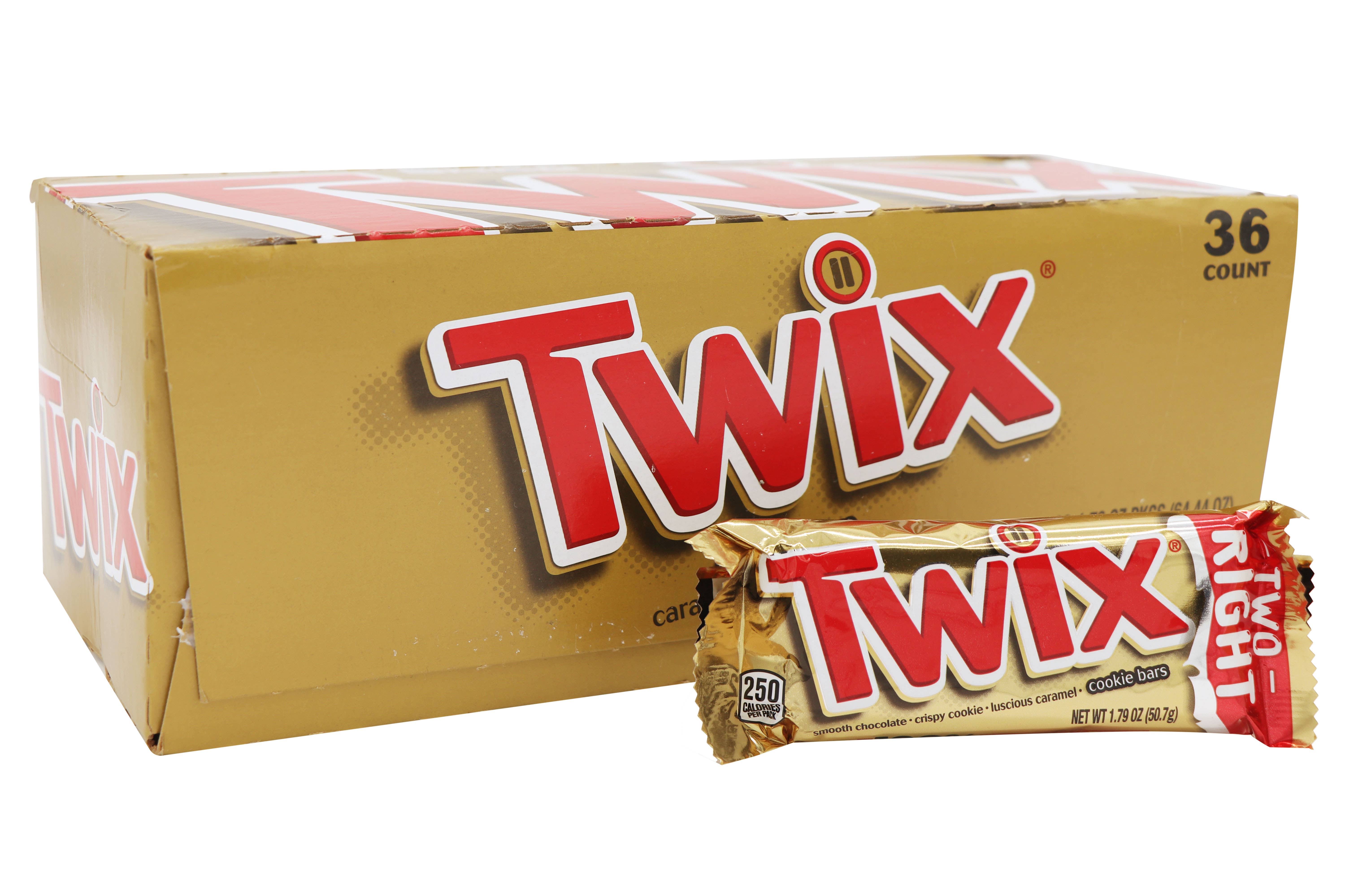 Grandpa Joe's Candy Shop – wholesale Chocolate bar – Twix, 1.79oz, 36ct Case