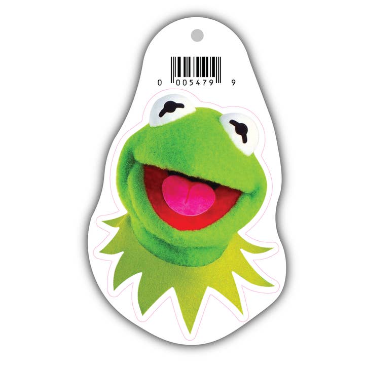 Lucky Mfg. Co. - Wholesale Sticker - Kermit Celebrity Head Vinyl Sticker - Muppets1