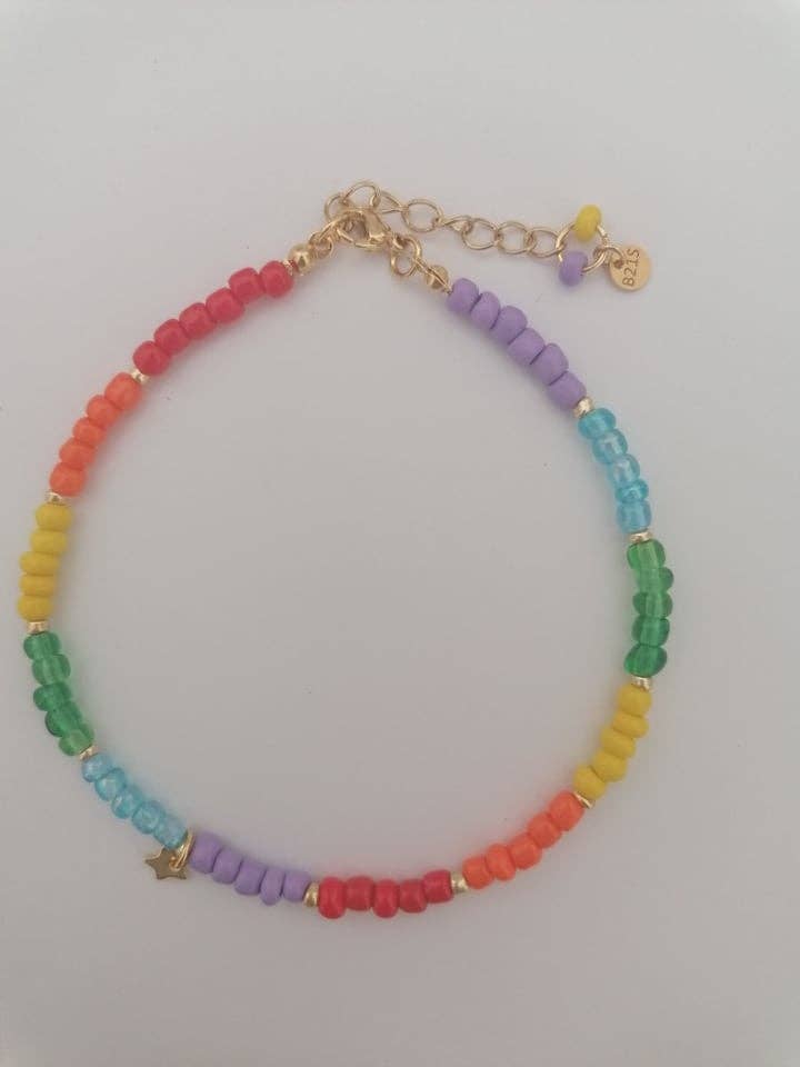 Multi-Sterne-Fußkette für den Großhandel von blue21shop