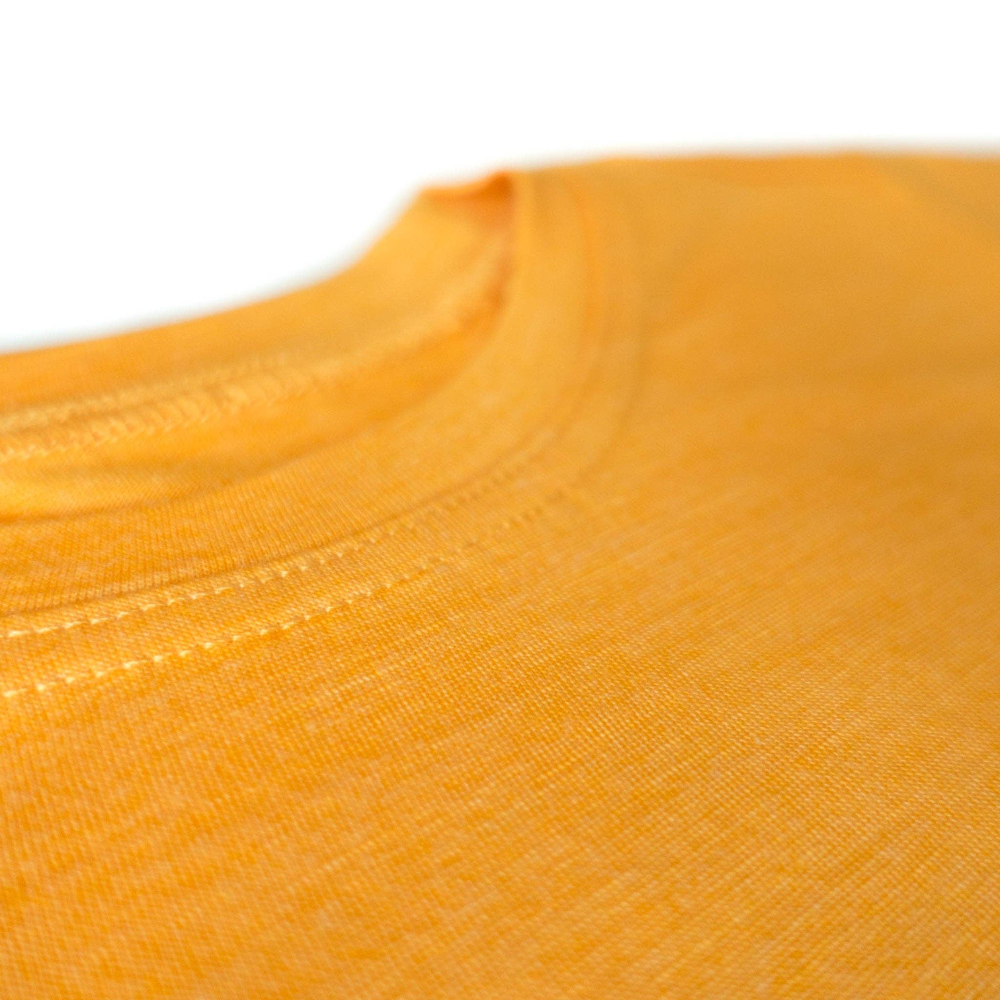 Glückskind - Venta al por mayor Camiseta serigrafiada - Niños - Camiseta amarilla con libélula, lana merino y seda (BIO/GOTS)2