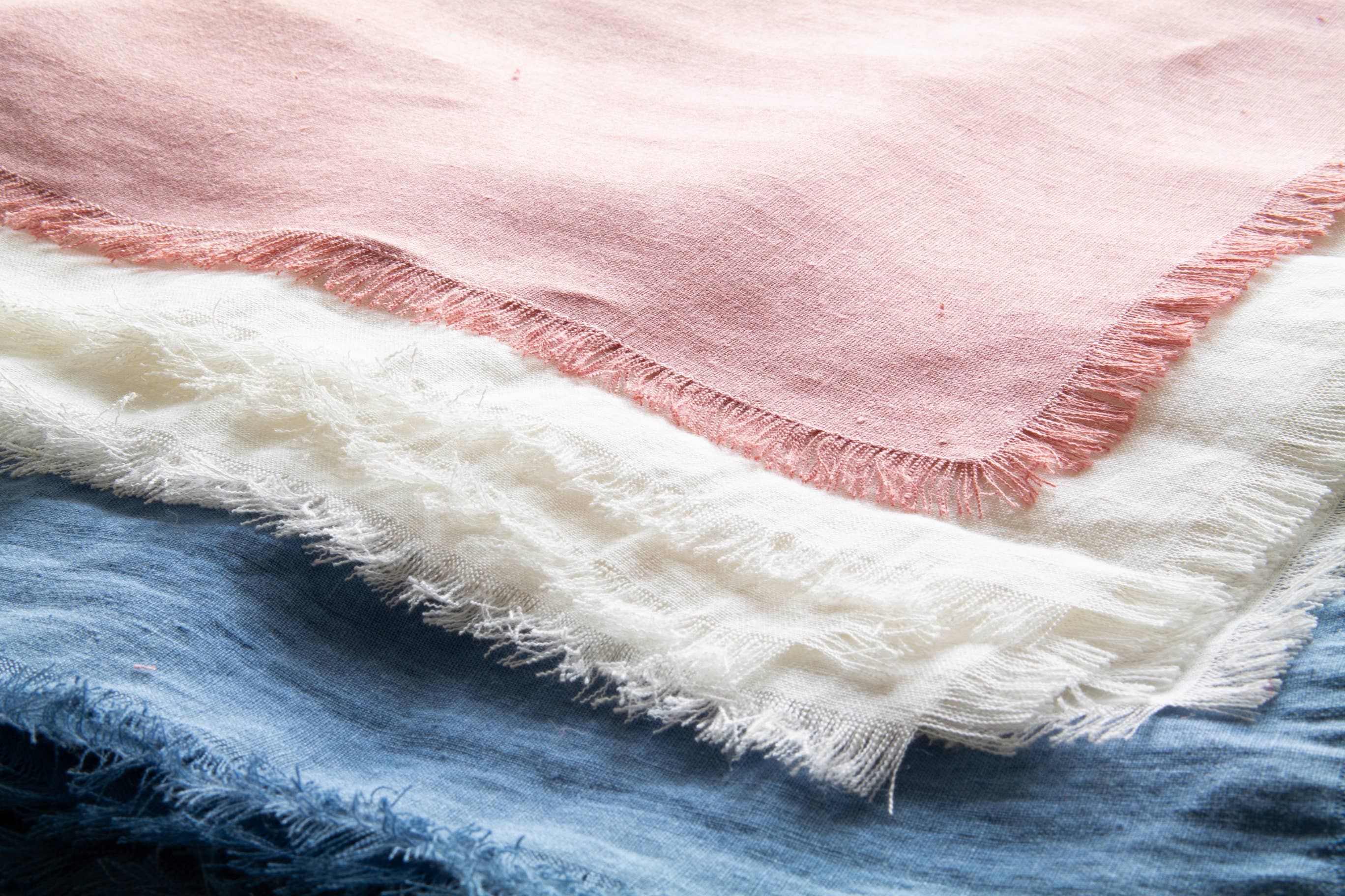 Liem Home - Venta al por mayor Servilletas de tela - Servilletas elegantes de lino con flecos para decoración de bodas8