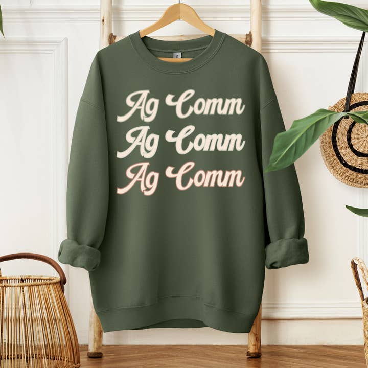 Ag Communications Sweatshirt for wholesale by Bloomin' Creations