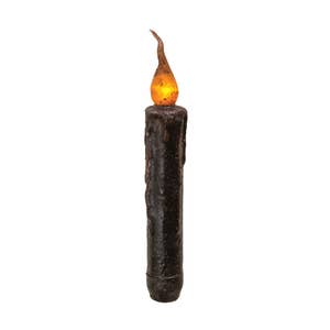 SET/ 2 - 9.5 MOVING FLAME CREAM TAPER CANDLE - Ragon House