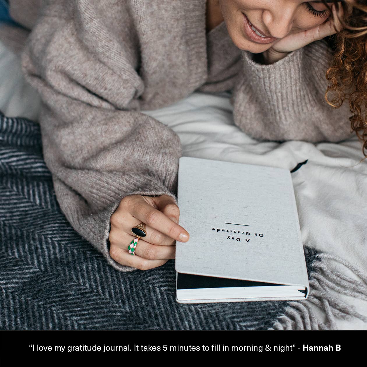 Mål Paper - Vente Journal intime - Journal Jour de Gratitude en Coton - Coffret Bien-être et Soins de Soi3