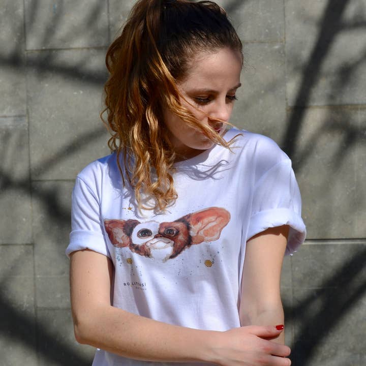 Rollitoasà - Wholesale Screen Printed T-Shirt - Women's - Guizmo T-shirt