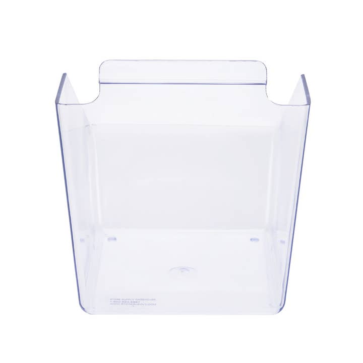 Store Supply Warehouse - Wholesale Retailer Display - Accessories - 6" X 5 ½" X 7 ½" Clear Plastic Dump Bin 5