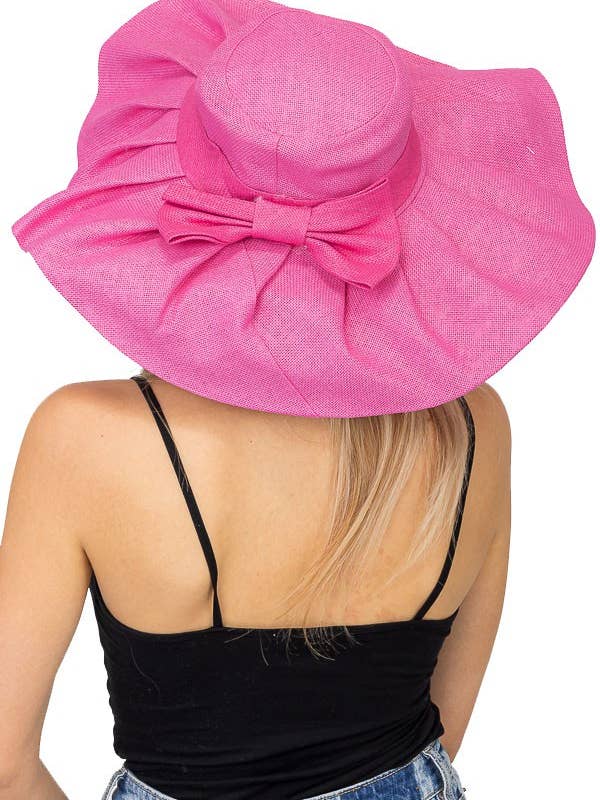 Chapéu de sol estilo arco excêntrico Derby com babados por atacado de Cap Zone