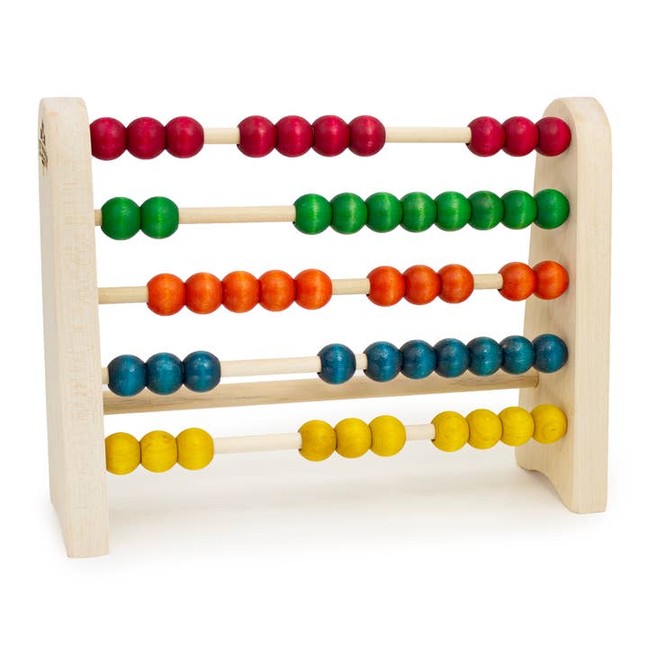 Toy Maker of Lunenburg - Wholesale Wood Toy - Kids - Colorful Wooden Abacus Counting Toy for Kids