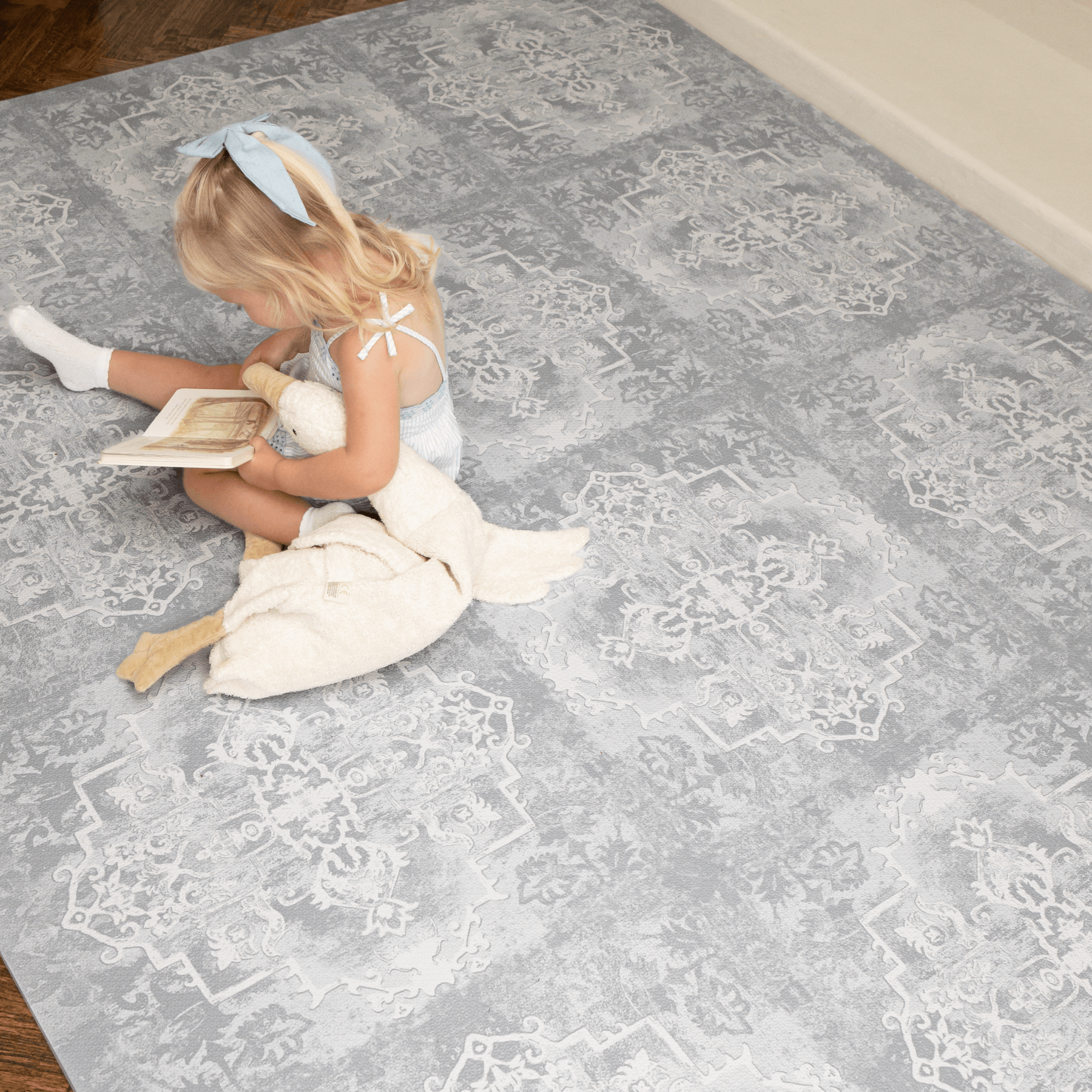 Toddlekind - Wholesale Play Mat - Kids & Baby - Haven Playmat | Parisa - Pearl Blue6