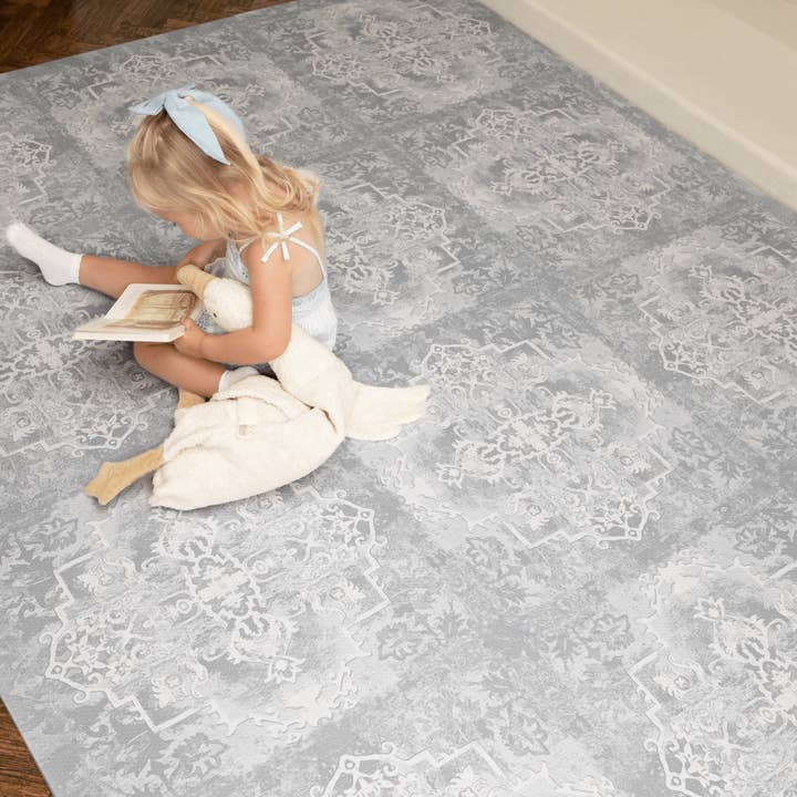 Toddlekind - Wholesale Play Mat - Kids & Baby - Haven Playmat | Parisa - Pearl Blue6