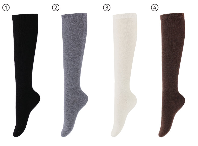 Comfortarians – wholesale Socks – Women's – Womens  Cashmere Wool Knee Socks7