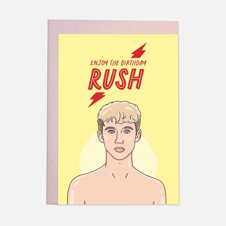 Tarjeta de felicitación Birthday Rush para venta al por mayor de Kaart Blanche