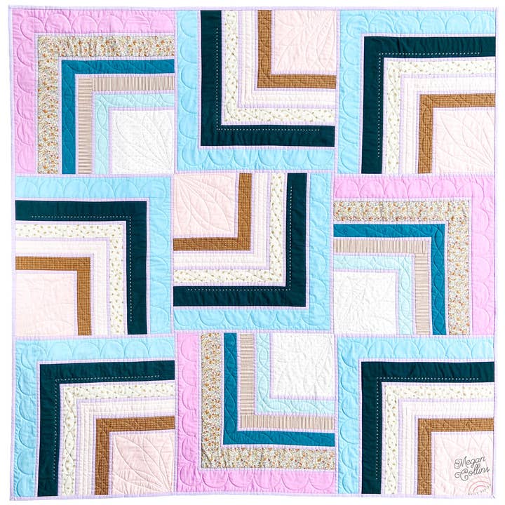 Megan Collins Quilt Design - Wholesale Craft Sewing Kit - At Home Quilt Pattern2