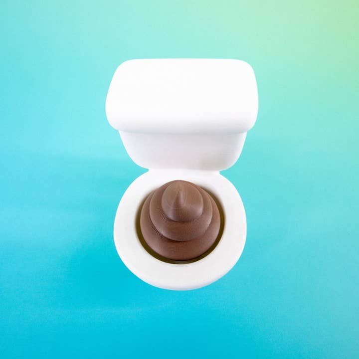 Super Fantastic - Wholesale Fidget Toy - Kids - Poop Toilet Clickie7