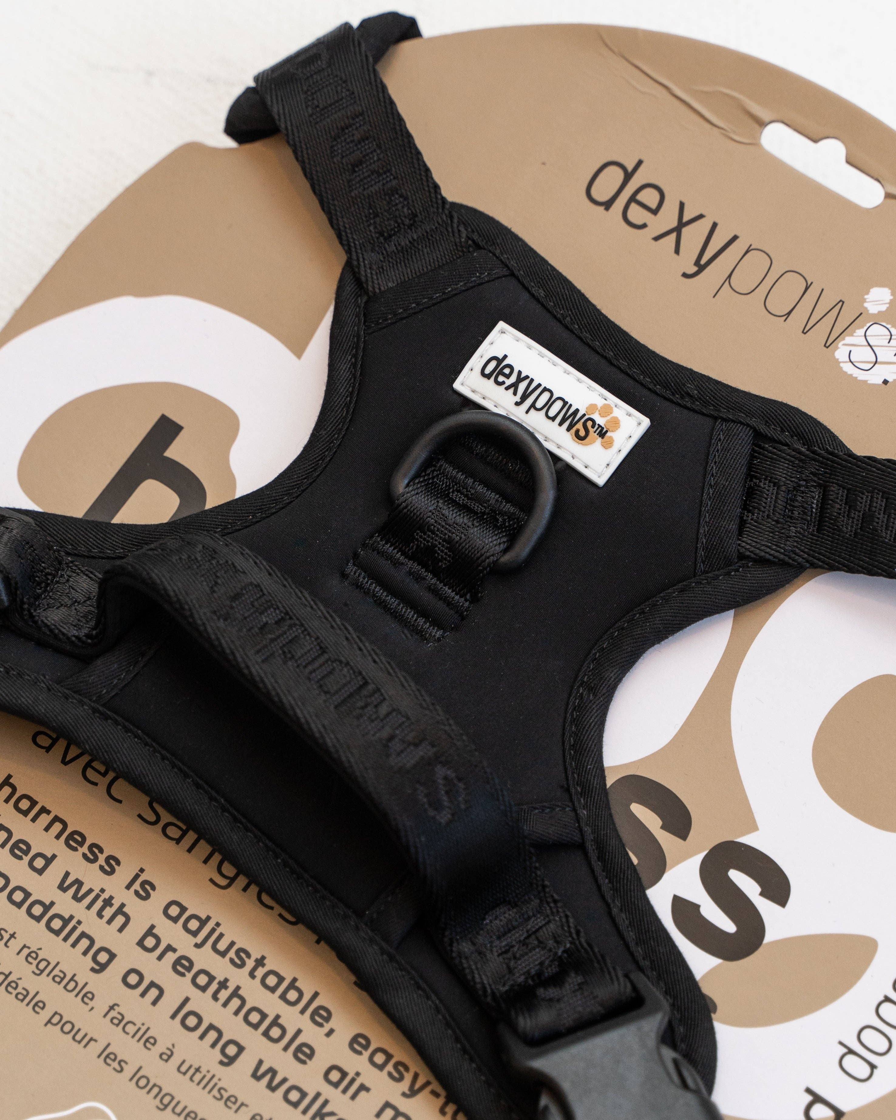 dexypaws - Wholesale Pet Harness - Dog - No-Pull Dog Harness - Black3
