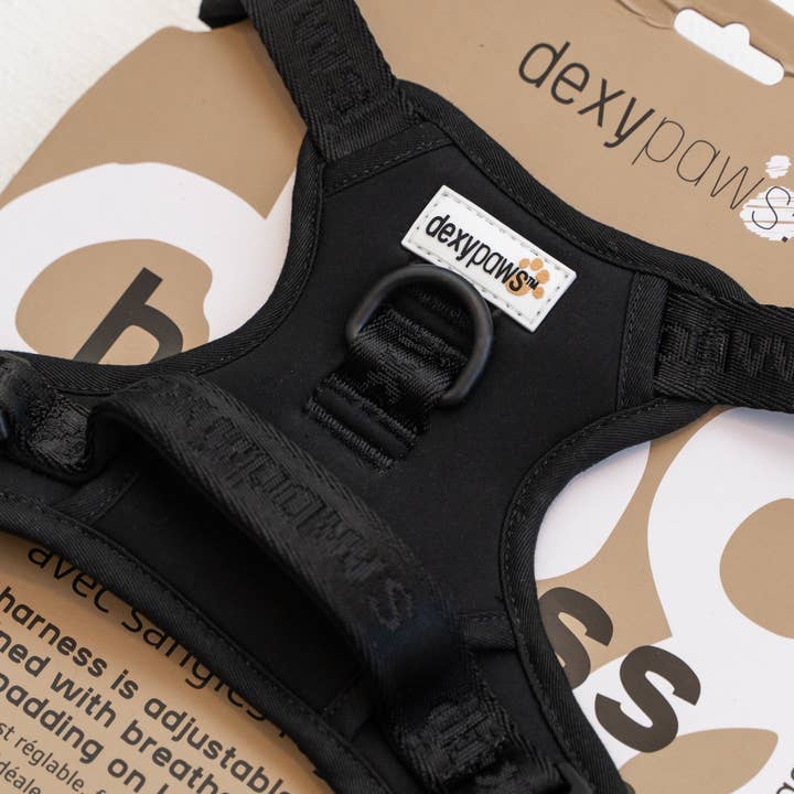 dexypaws - Wholesale Pet Harness - Dog - No-Pull Dog Harness - Black3
