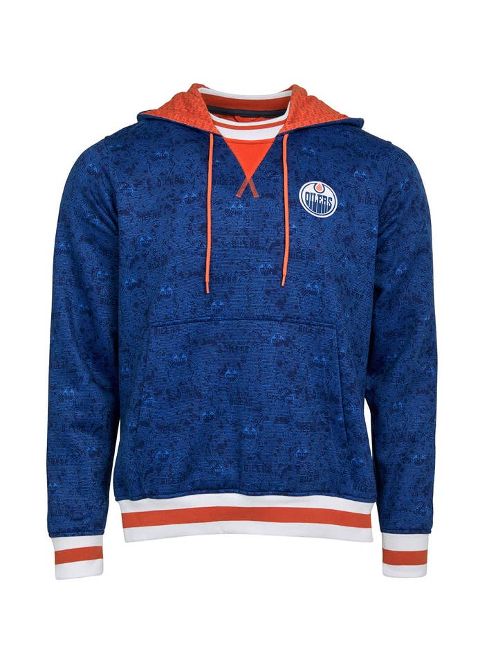 FE - Wholesale Hoodie - Men's - Edmonton Oilers Crew Neck Hoodie1