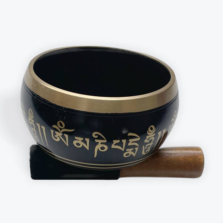 Bol à chanter noir pour la vente par Hopes Unlimited