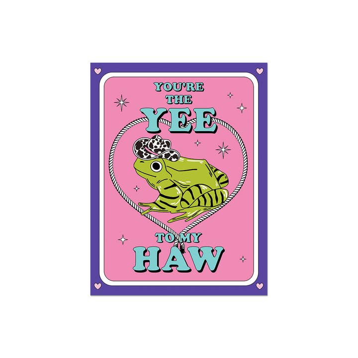 Party Mountain Paper co. - Wholesale Love Card - Yee To My Haw | Love & Friendship Card4