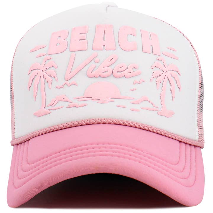 KBETHOS - Wholesale Trucker Hat - Women's - Beach Vibes Foam Trucker Mesh Cap12