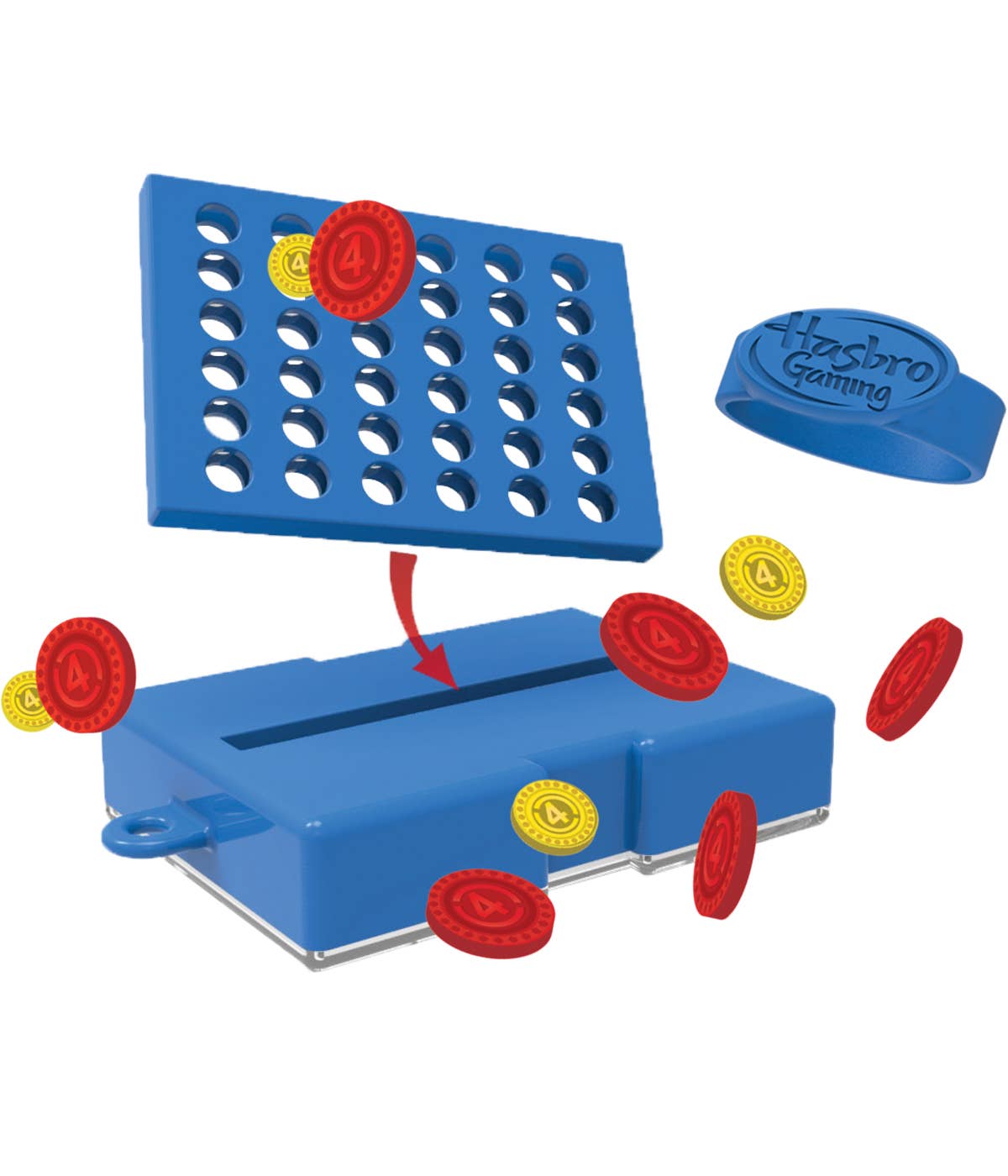 Joy Toy - Wholesale Classic Toy - Kids - HASBRO KEYCHAIN MINI GAMES KEYCHAIN WITH MINI GAME1