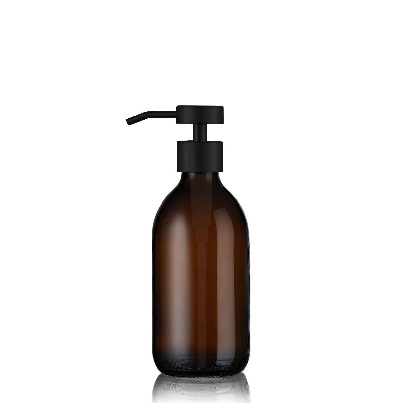 Little Pots – wholesale Tvåldispenser – Tvåldispenser i bärnstensfärgat glas med pump i rostfritt stål16