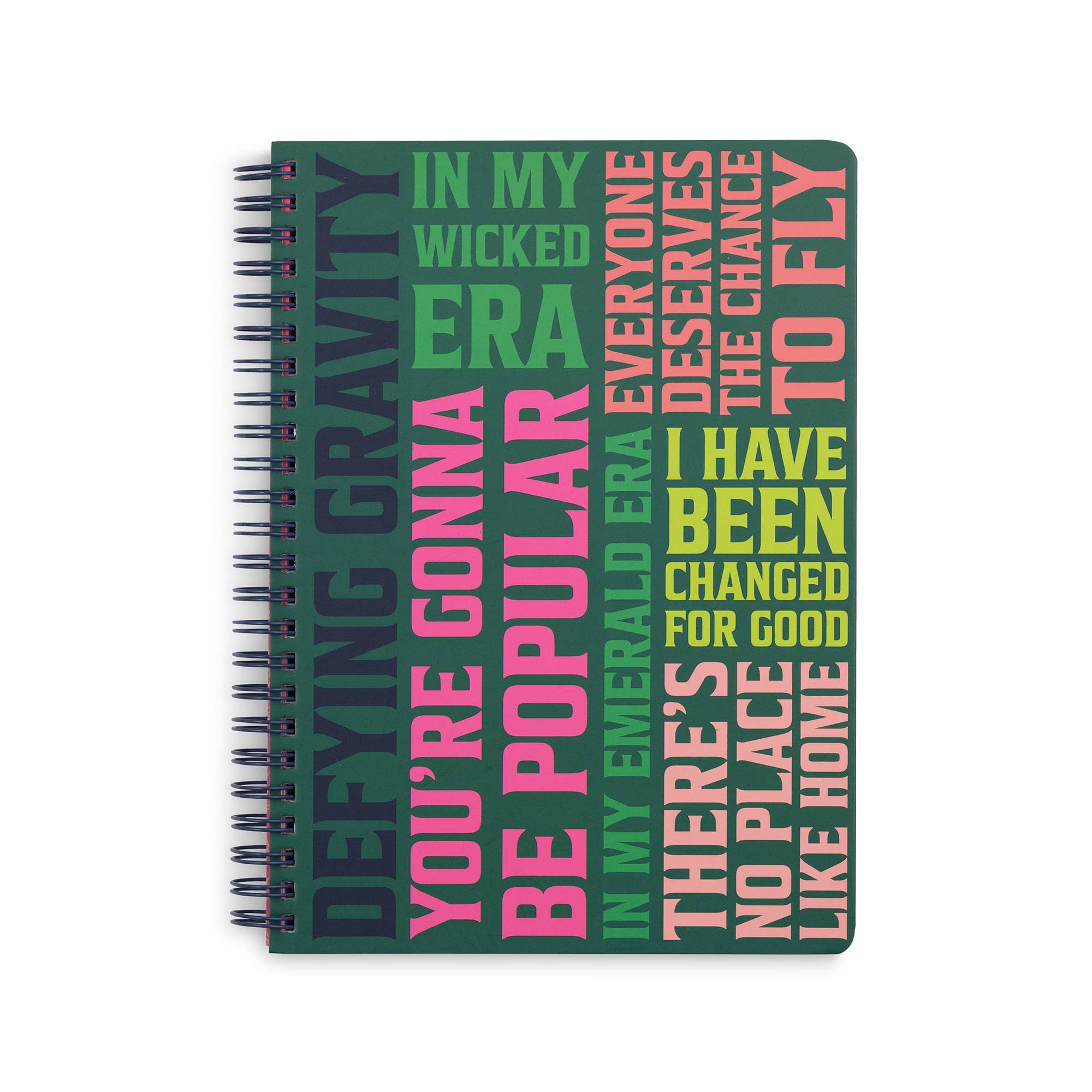 Steel Mill and Co. - Wholesale Notebook - Wicked Mini Notebook, Wicked Word Cloud1