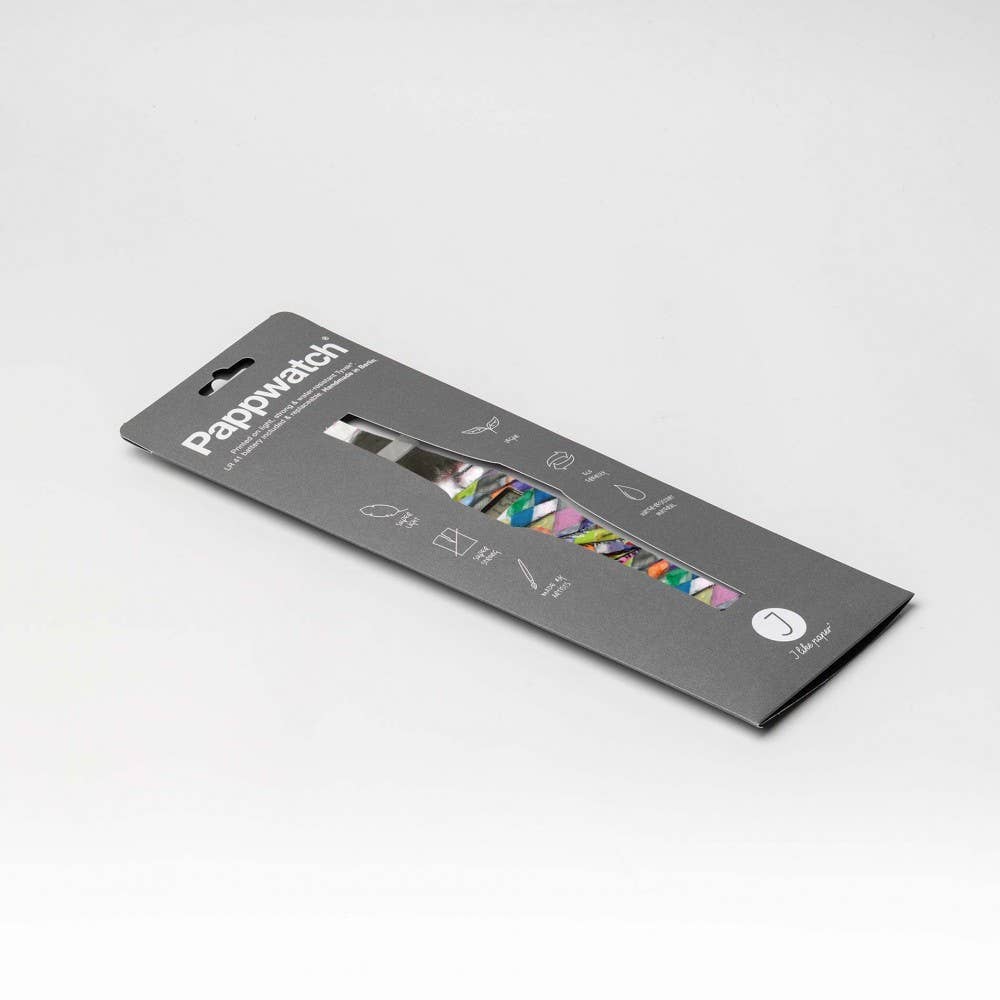 I Like Paper - Vente Montre – unisexe - Montre Pappwatch Tyvek® RAINBOW WARRIOR3