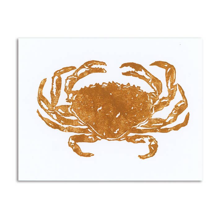 Sapphorica Creations Kunstkarte mit Krabben an der Westküste für den Großhandel von Sapphorica Creations