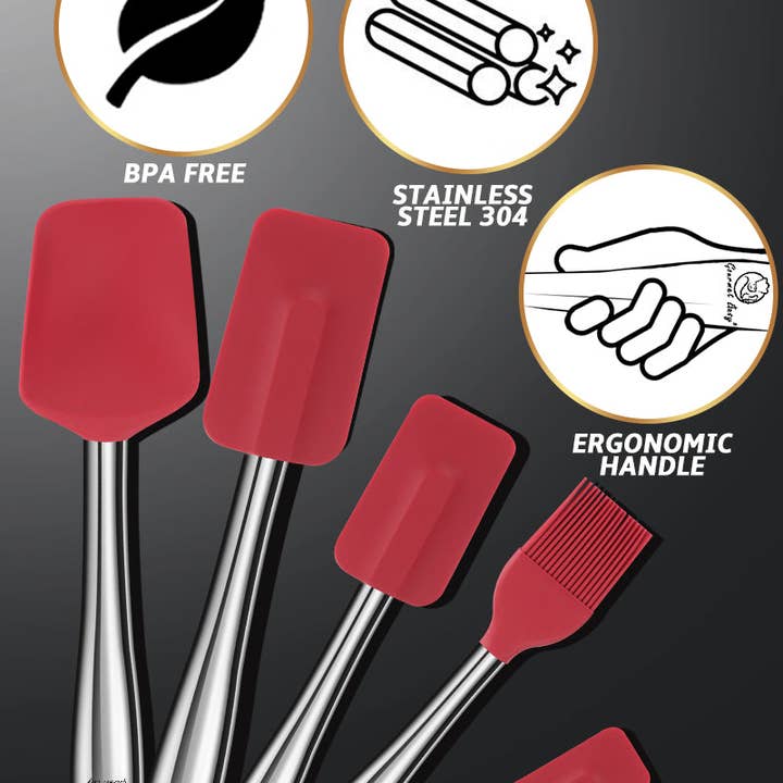 Ensemble d'ustensiles de cuisine 5 pièces pour la vente par Gourmet Easy