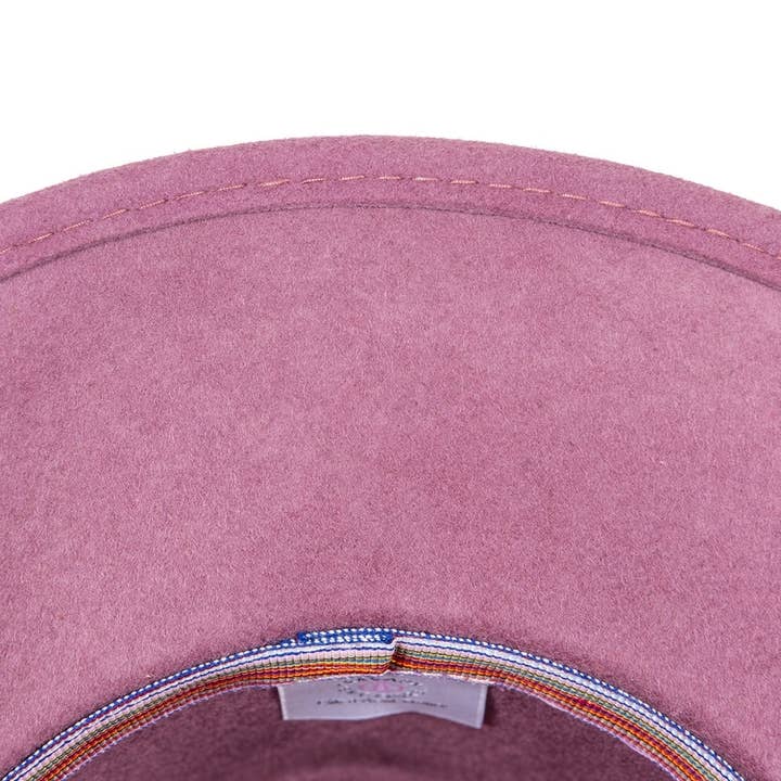TRAVAUX EN COURS... - Wholesale Fedora - Women's - FELT HAT - leather band, sewn brim52