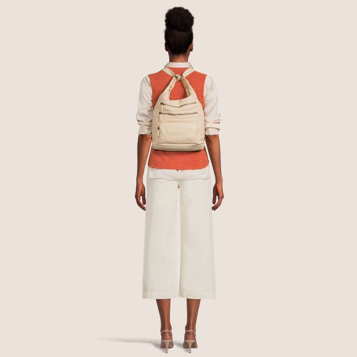 AMPERE CREATIONS - Wholesale Backpack - Women's - The Soft Vegan Leather Lisa Convertible Backpack Crossbody
