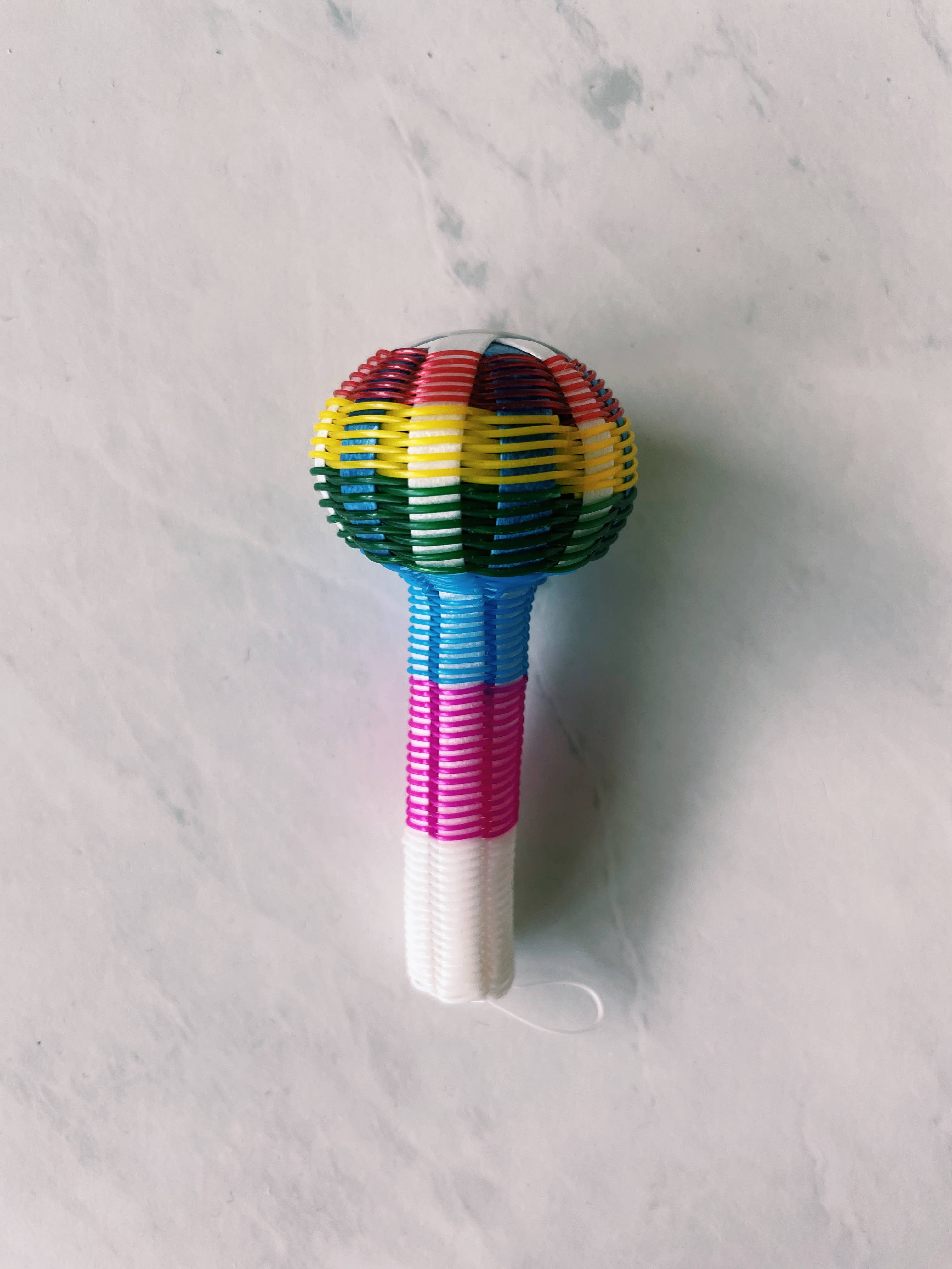 Pura Vida - Venta al por mayor Sonajero - Bebés - Sonajero Mexicano para Bebé de 10 cm4