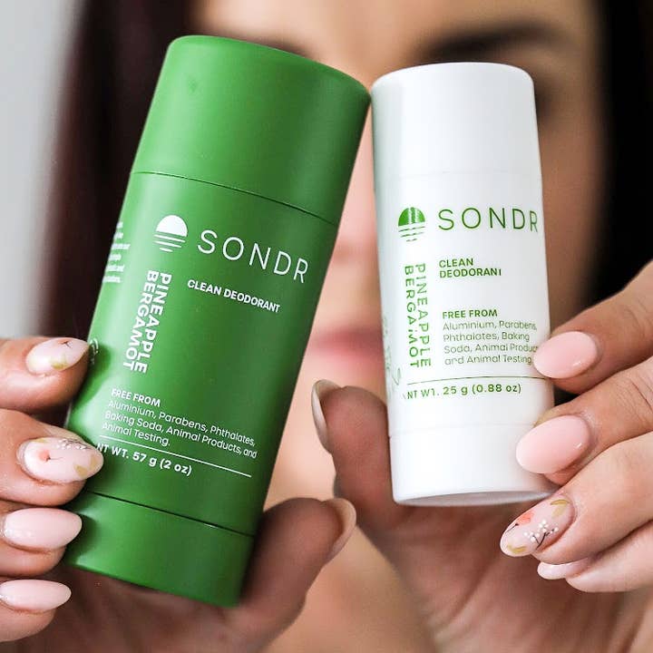 SONDR - Wholesale Deodorant - Unisex - Travel Mini Pineapple Bergamot