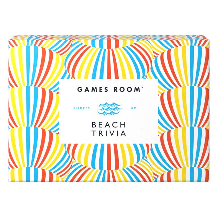 Chronicle Books - Wholesale Card Game - Beach Trivia