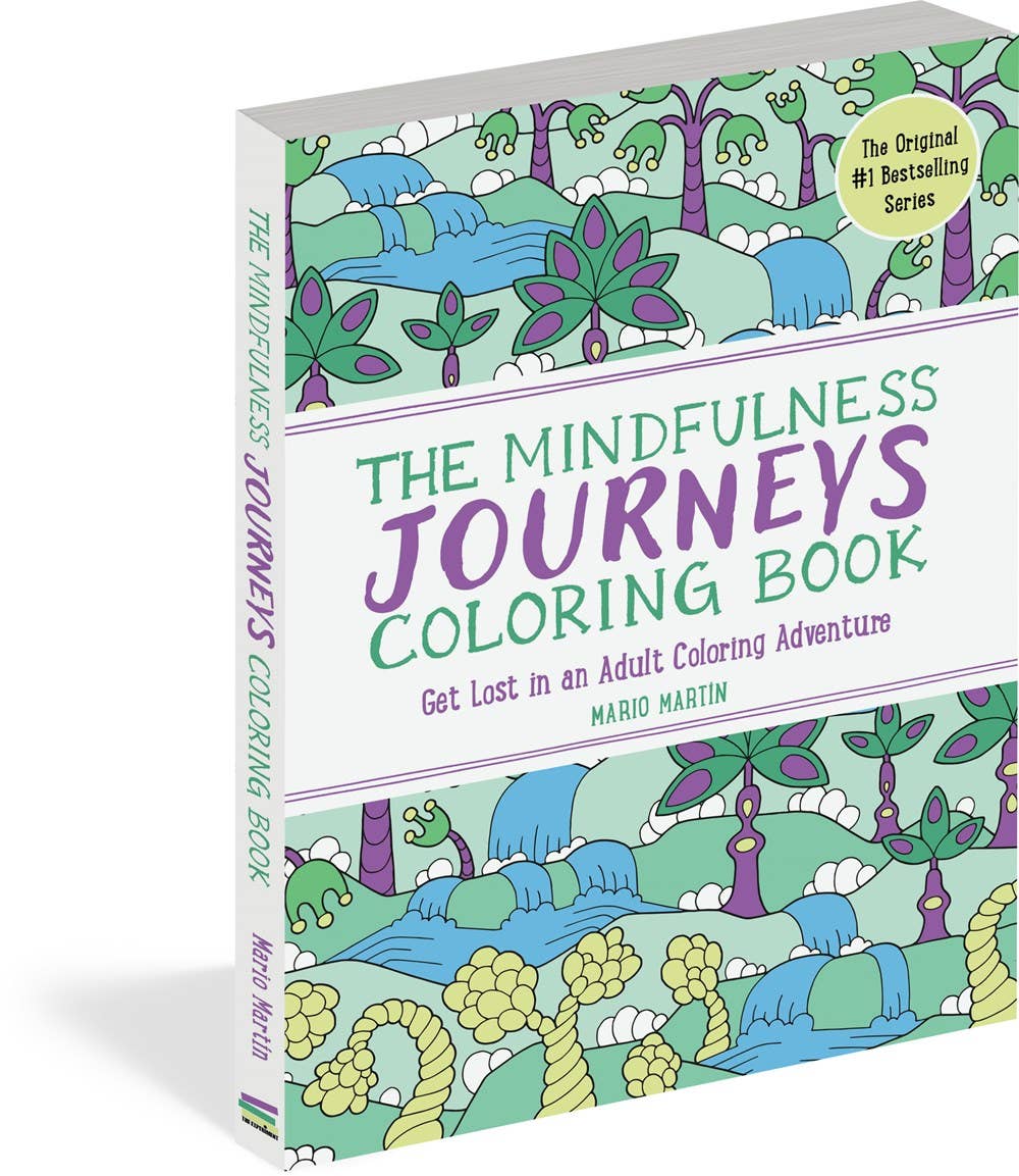 W. W. Norton - Wholesale Coloring & Activity Book - Adult - The Mindfulness Journeys Coloring Book5