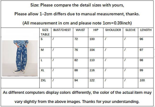 Hope & Sunshine - Vente Jean – femme - Jean ample taille haute fuselé2