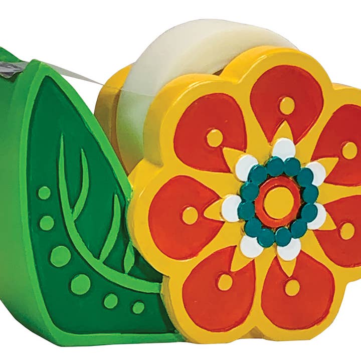 Streamline - Wholesale Tape Dispenser - Vintage Flower Tape Dispenser