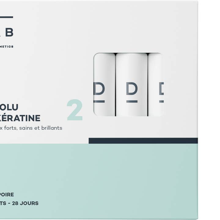 ABSOLU DE KÉRATINE - Anti-chute & Réparation 28 Shots pour la vente par D-LAB NUTRICOSMETICS