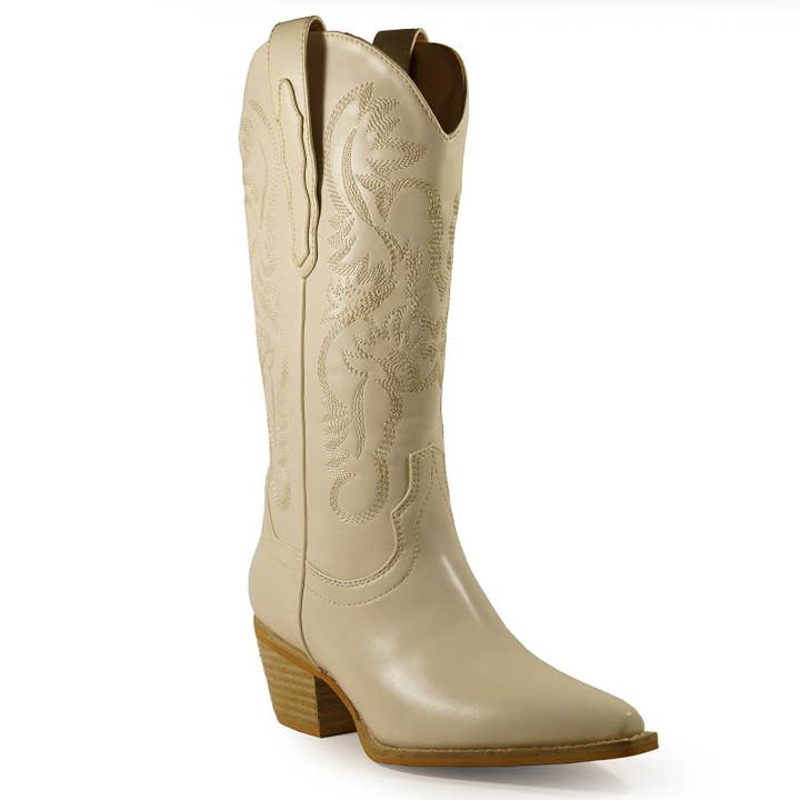 Mars Sky Shoes Wholesale - Vente Bottes de cowboy – femme - Cuissardes western à talon carré pour fille Arider Hanan