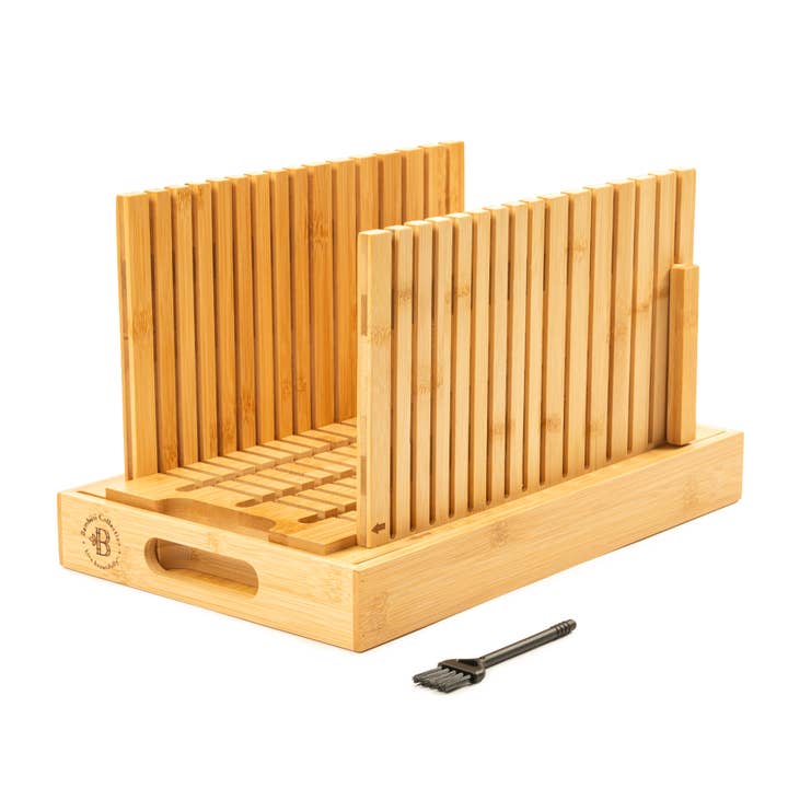 Bambusi - Wholesale Bread Mix - Adjustable Bamboo Bread Slicer for Homemade Loaves14