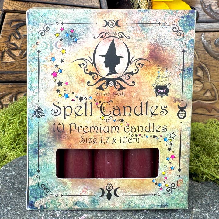Spell candles Red - Love & Passion / 2.5x13cm for wholesale by Kani NaturApotek AB