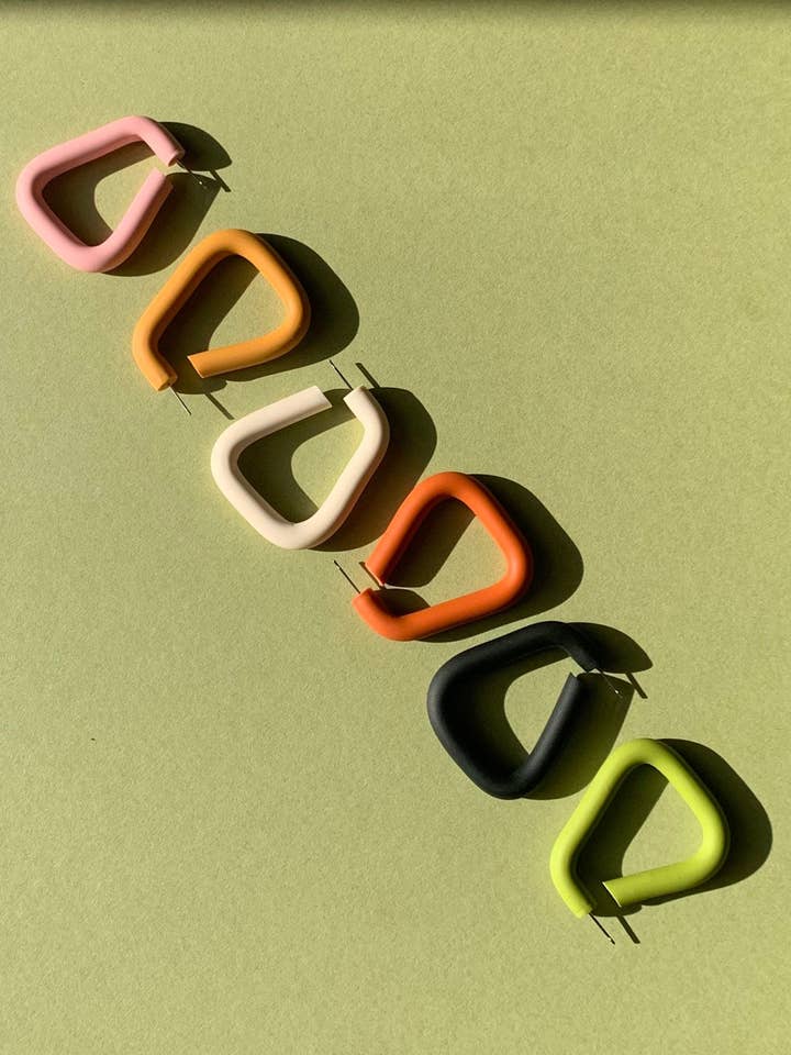 TRAPEZIUM HOOPS for wholesale by KALEI